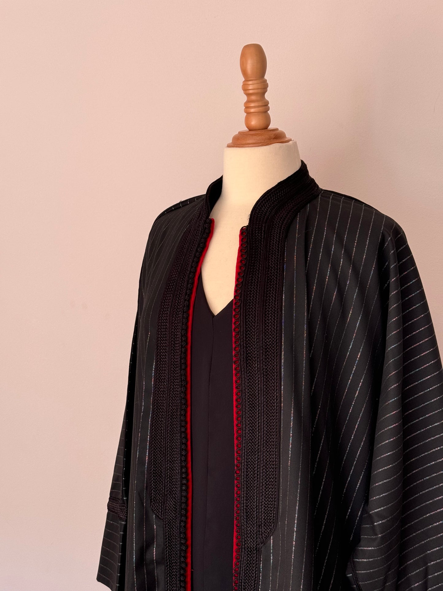 Kimono NOIR et ARGENTÉ